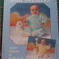 Vintage Baby Knit Sweaters Patterns Placket V Neck Crew Neck Pullovers 6 12 18 24 Months