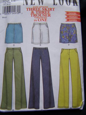 Easy Misses Low Rise Pants & Skirts 8 10 12 14 16 18 New Look