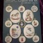 24 Vintage 1980's Country Folk Art Cross Stitch Patterns Book By Alma Lynne