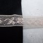 Vintage Light Pink Delicate Flat Lace 3/8 X 5 Yards Lot