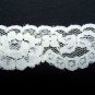 9 + Yards Vintage White Double Scalloped Swag Lace Trim 1 1/2 wide