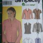 6 Made Easy Misses Blouse Shirt Tops 6 8 10 12 Uncut Sewing Pattern 7086