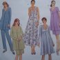 Misses Maternity 16 18 20 Dress Top Pull on Knit Panel Pants Skirt Sewing Pattern 2489
