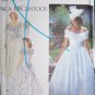 Uncut Simplicity 8165 Jessica McClintock Wedding Gown Brides Dress Sewing Pattern 6 8 10
