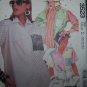 Misses 10 12 14 Shirts Shirttail Hem Button Up Uncut Vintage McCall's Sewing Pattern 3523