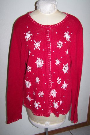 christmas sweater button up