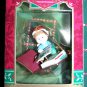 In Box Christmas Traditions Collectible Ornament Holiday Elf Baby With Calendar Matrix