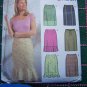 Uncut 2 Hour Sewing Pattern 9696 Misses Skirts 6 Variations Slim Flounce Pleaded Hem 4 6 8 10