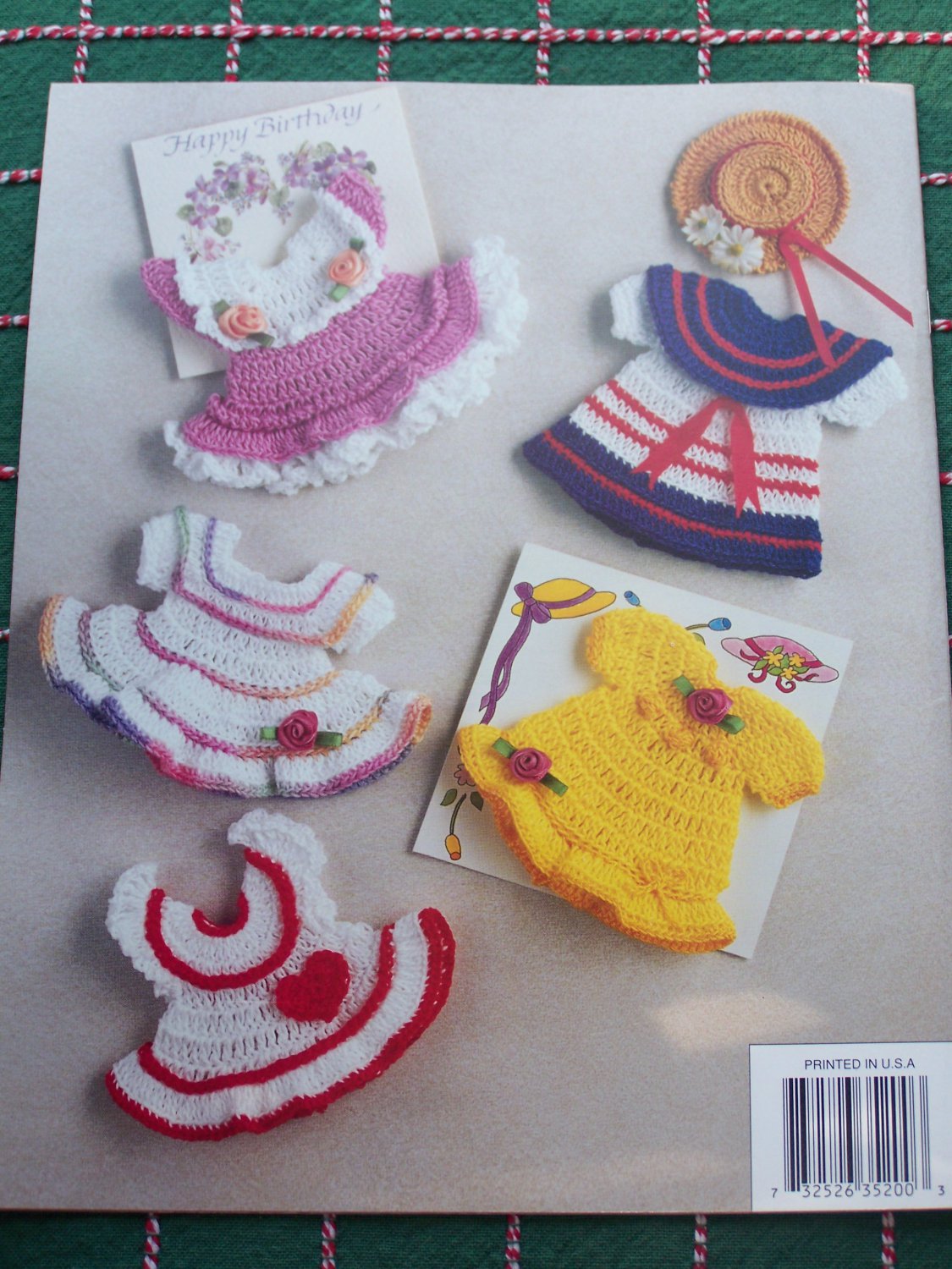 10 Annie's Attic Crochet Patterns Fridgie Frocks Dress Romper