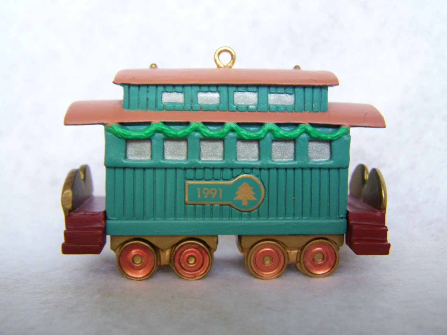 New Hallmark Keepsake Christmas Ornament Train "Passenger Car" 3rd in