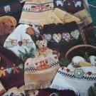 Leisure Arts 2524 Country Christmas Fingertips Cross Stitch Towel Tablecloth Borders