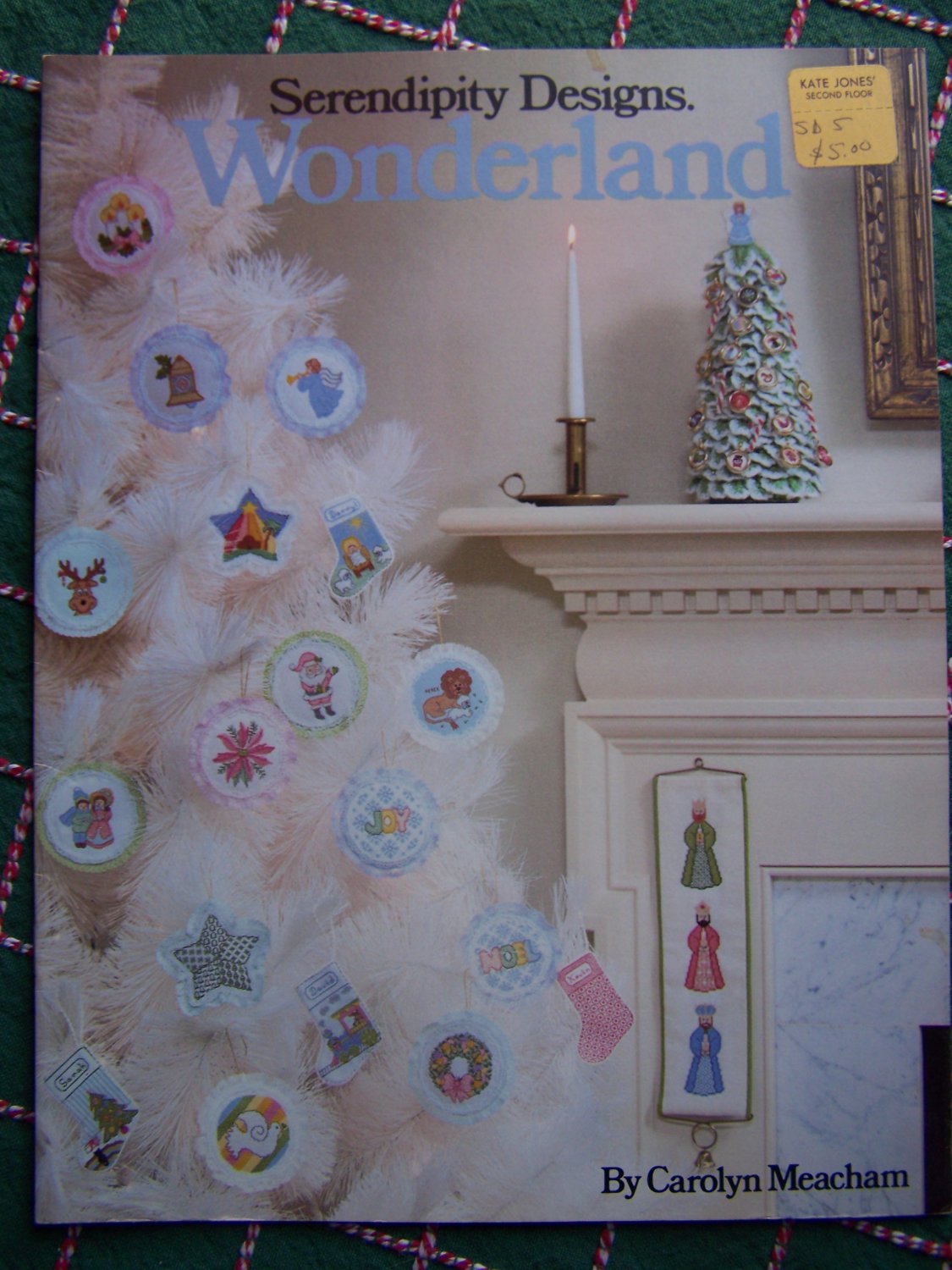 Retro Christmas Cross Stitch Pattern Instant Download Tiny Modernist