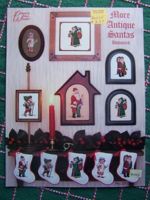Santa Claus Cross Stitch Patterns - Arte Del Ricamo
