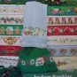 31 Vintage Christmas Cross Stitch Patterns Borders Towels USA Free S&H