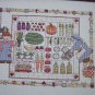 Cross Stitch Pattern Debbie Mumm Sewing The Seeds Farmers Veggies Sampler 765