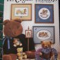Vintage Tea Time Teddies Bears Cross Stitch Embroidery Patterns 486 LA