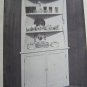 VTG U Bild Plans 2910 Corner Cabinet Building Pattern 2910