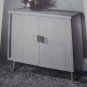 U Bild Vintage Plans Mid Century Modern Vinyl Record Storage Cabinet Woodworking pattern 980