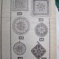 1990 Reader Mail Order Sewing pattern 5074 Patchwork designs for pillows potholders wallhanging.