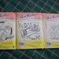 VTG Aunt Marthas Hot Iron Transfers Lot 3083 3542 3737