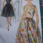 VTG One Piece Dress & Slip Sundress Sheer Overlay Sewing Pattern 5363