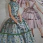 VTG Full Skirt One Piece Sleeveless Dress Sewing Pattern 1564