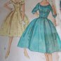 Uncut VTG Dress Full Softly Pleated Puffy Skirt Sewing Pattern 2763