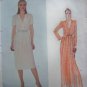 Vintage Vogue American Designer John Anthony A Line Dress Short or Evening Gown Sewing Pattern 2522