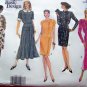 New Vogue Dress Overlay Drape Flared or Slim Skirt 12 14 16 Basic Design Sewing Pattern 2715
