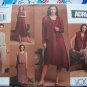 Uncut Adri Vogue Sewing Pattern 2751 Suit Set Jacket Vest Top Dress Skirt Pants 12 14 16