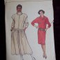 Uncut Vintage Vogue Sewing Pattern 9074 Flared Jumper & Straight Dress Long Sleeve Top