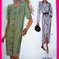 Vogue Dress Tapered Skirt Bust 34 36 38 Sizes 12 14 16 Easy Uncut Sewing Pattern 8595 OOP