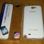 SAMSUNG GALAXY NOTE II 2 OEM PROTECTIVE COVER CASE GRAY/WHITE GENUINE
