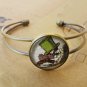 A mad hatter Adjustable bracelet bangle (from Alice in Wonderland)