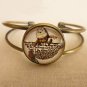 Humpty Dumpty Open Adjustable bracelet bangle (from Alice in Wonderland)