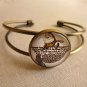 Humpty Dumpty Open Adjustable bracelet bangle (from Alice in Wonderland)