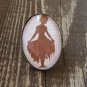 Brown Cinderella (ballet Dancer) Ring