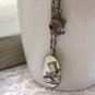 A mad tea party double strand necklace