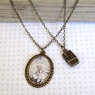 We are not in kansas double strand necklace