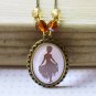 Brown Cinderella (ballet Dancer) Necklace