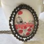 In a field of poppies large necklace