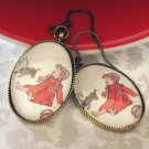Nowonder Red Dorothy and Toto earrings