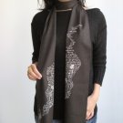 Nowonder Brown White Rabbit Scarf (from Alice in wonderland)