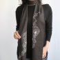 Nowonder Brown White Rabbit Scarf (from Alice in wonderland)