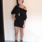 Chic Cowl Necke mini Dress / Tunic With Long Sleeves