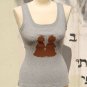 Grey Twins (Gemini) Silhouette Tank Top