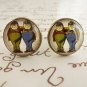 Tweedle dee and tweedle dum cufflinks (from Alice in Wonderland)