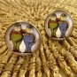 Tweedle dee and tweedle dum cufflinks (from Alice in Wonderland)