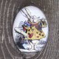 White Rabbit brooch (from Alice in Wonderland)