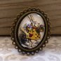 White Rabbit brooch (from Alice in Wonderland)